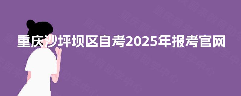 重庆沙坪坝区自考2025年报考官网