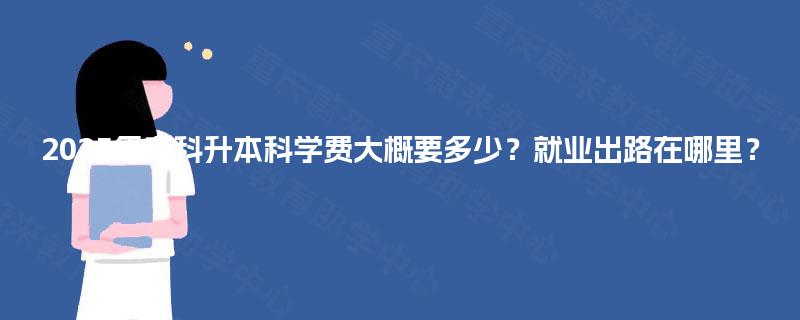 2025年专科升本科学费大概要多少？就业出路在哪里？