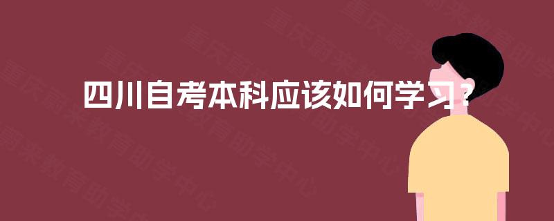 四川自考本科应该如何学习？