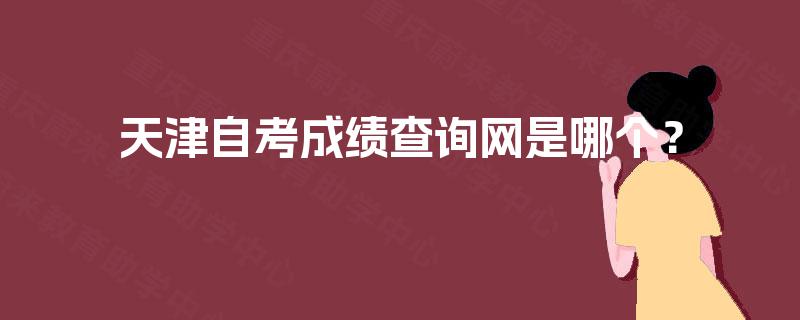 天津自考成绩查询网是哪个？