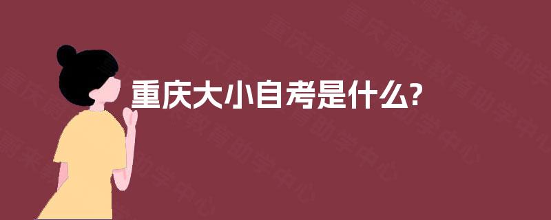 重庆大小自考是什么?